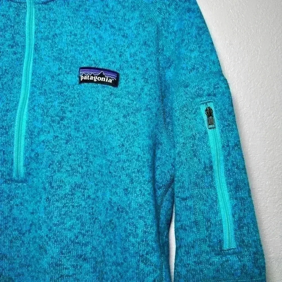 185. Patagonia Better Sweater 1/4 Zip Fleece Pullover in Size Women's XS - Picture 5 of 7
